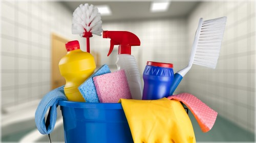 Domestic regular cleaning in a Richmond family home