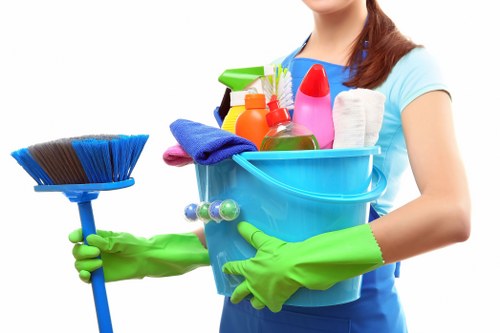 Curtain cleaning service for a commercial space in Richmond