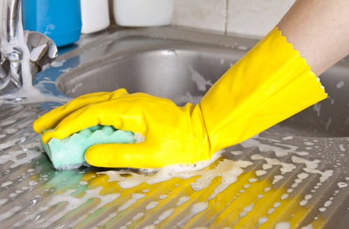 Local cleaning team preparing a Richmond upon Thames flat for new occupants