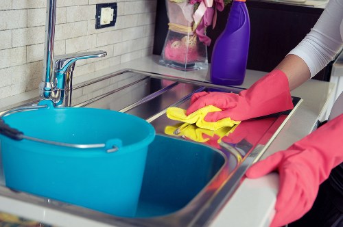 Bin store and communal area cleaning service in Richmond upon Thames